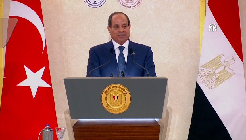 Mısır Cumhurbaşkanı Sisi: Türkiye ve Mısır arasında ekonomik ilişkiler pratik köklü temellere dayanmaktadır