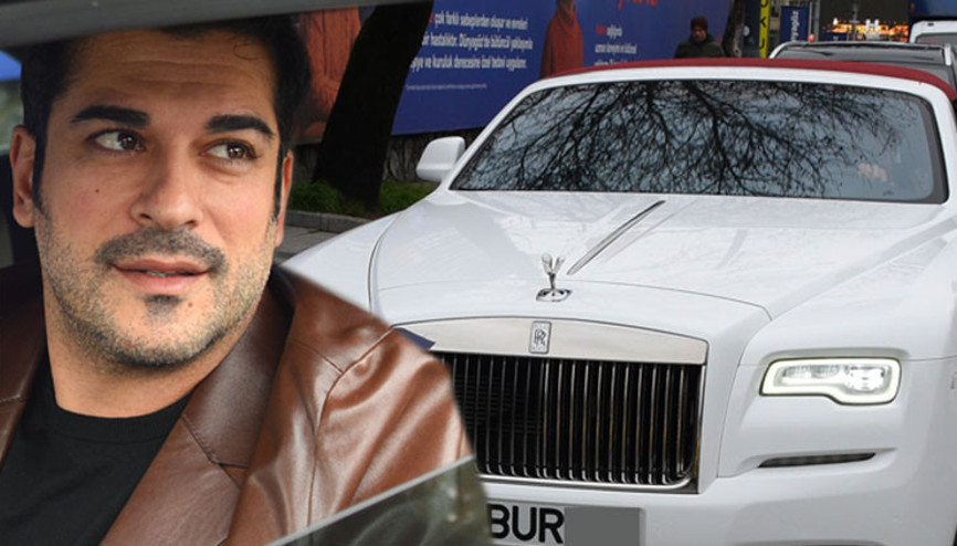 Burak Özçivit 35 milyon liralık aracıyla Etiler trafiğinde