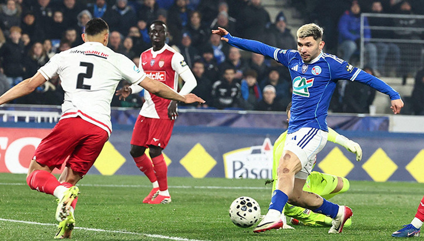 Monacoya kupada Strasbourg şoku