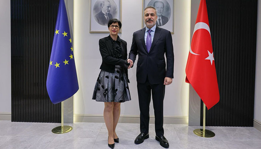 Dışişleri Bakanı Hakan Fidan AB Komisyonunun Genişlemeden Sorumlu Üyesi Kos ile görüştü