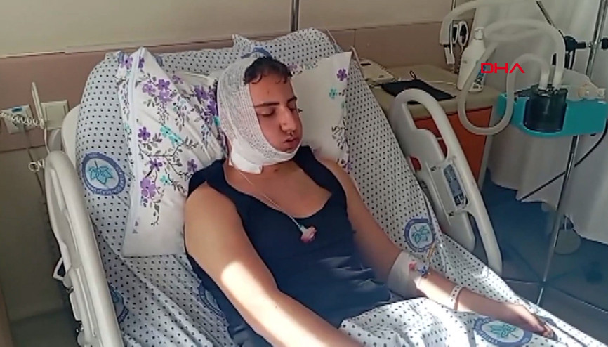 Lise öğrencisine feci dayak Sadece sıvıyla besleniyor