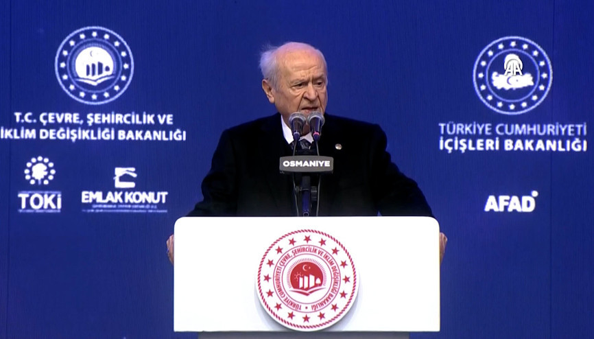 Bahçeli: Türk milletinin teklemesi, tökezlemesi ve manen yıkıma uğraması mümkün ve muhtemel değildir