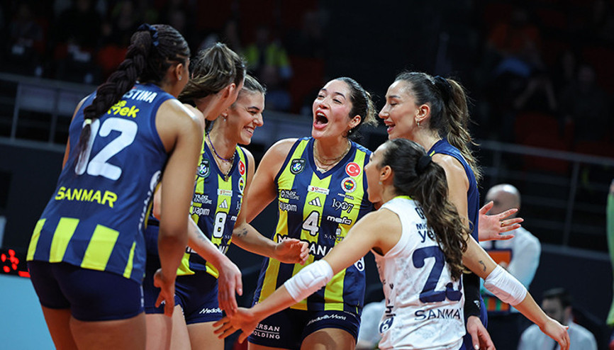 Fenerbahçe Medicana set vermeden kazandı