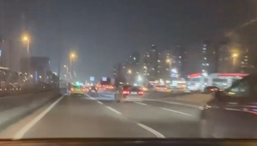 Bahçelievlerde trafikte makas attığı anlar sanal medyada yayınlana 2 sürücü yakalandı