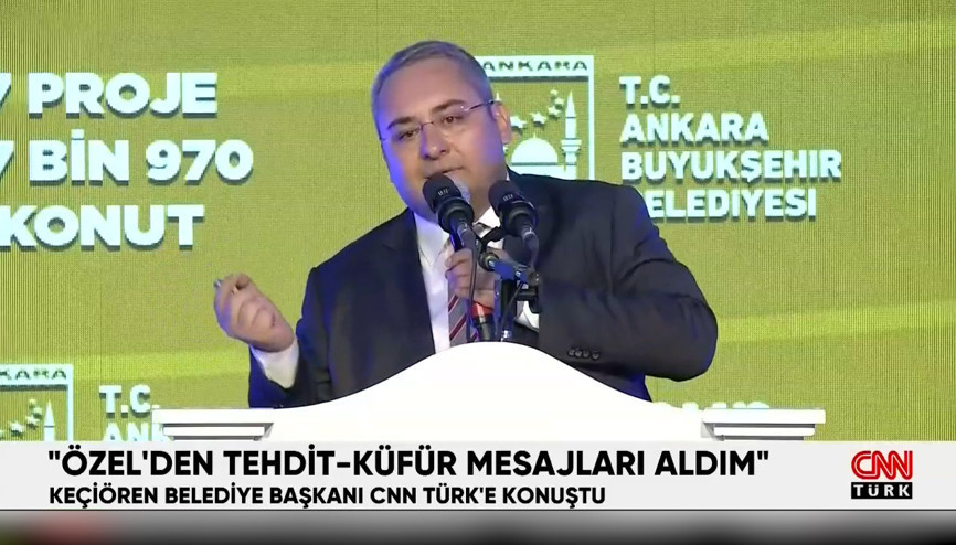 Keçiören Belediye Başkanı Mesut Özarslan CHPden istifa etti Keçiören Belediye Başkanı Mesut Özarslan CHPden istifa etti