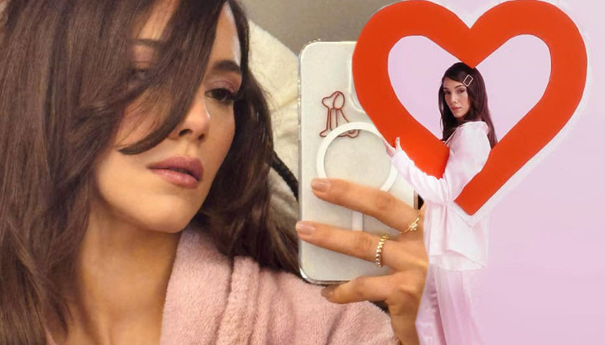 Zerrinden Sevgililer Günü pozu