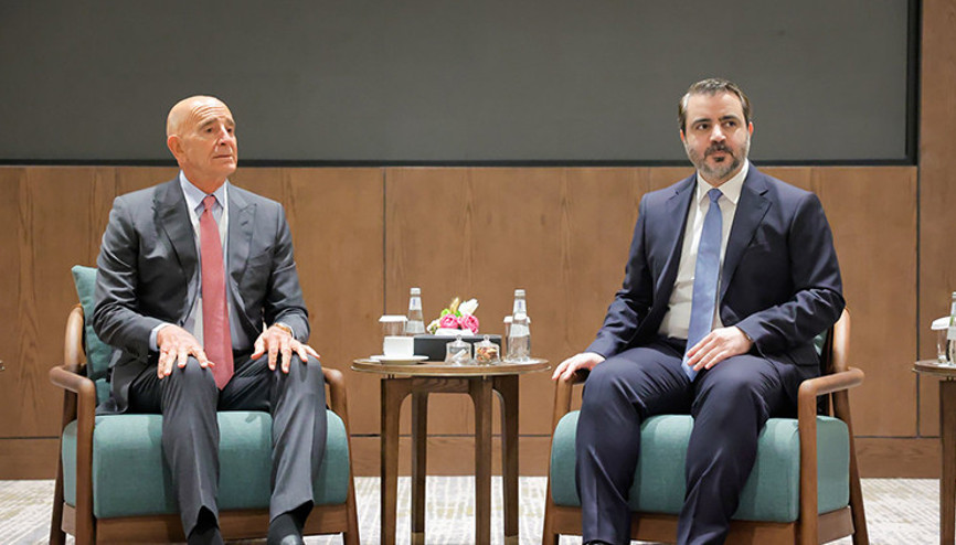 Suriye Dışişleri Bakanı Şeybani, Barrack ile bir araya geldi