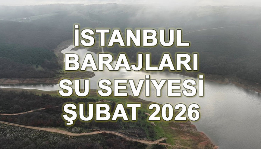 İSTANBUL BARAJ DOLULUK ORANI 9 ŞUBAT 2026 (Gün gün yeni veriler) || İSKİ baraj su seviyeleri ne kadar Ömerli, Elmalı, Büyükçekmece ve diğer barajlarda doluluk oranı yüzde kaç