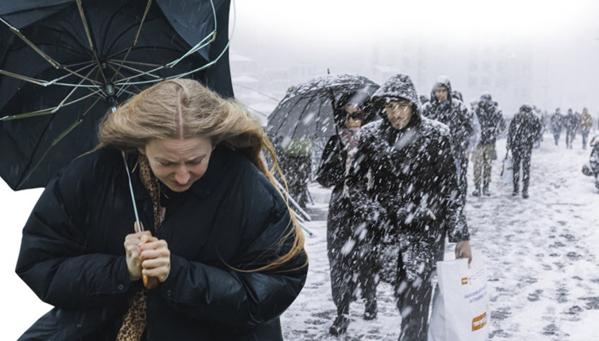 Meteoroloji saat verdi... Kuvvetli kar yağışı ve sağanak uyarısı