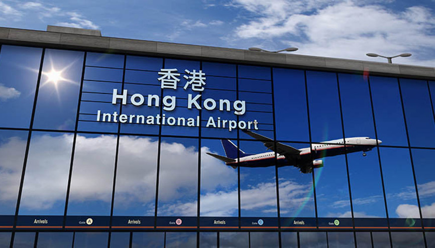 Hong Kongda korkutan yangın: Havalimanında panik Hong Kongda korkutan yangın: Havalimanında panik