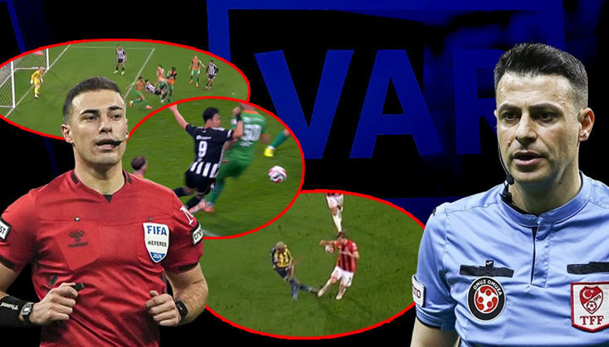 Süper Ligde 21. haftanın VAR kayıtları açıklandı Fenerbahçenin kazandığı penaltı, Beşiktaşın golü...