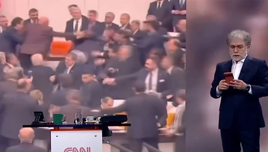 MHP Lideri Bahçeliden CNN Türke Mecliste kavga açıklaması: CHP neyin korkusunu yaşıyor MHP Lideri Bahçeliden CNN Türke Mecliste kavga açıklaması: CHP neyin korkusunu yaşıyor