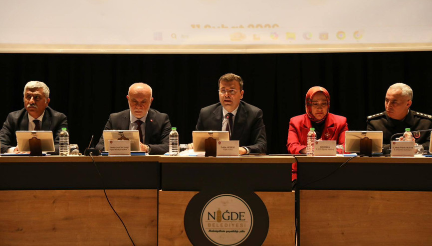 Niğde’de okulda güvenlik toplantısı