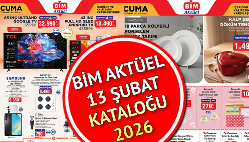 BİM CUMA AFİŞİ SATIŞTA BİM AKTÜEL 13 ŞUBAT 2026 KATALOĞU (TAM LİSTE BROŞÜR BİM ÇİÇEK FİYATLARI) || Bimde bu Cuma indirimli ürünler neler Bim lego çiçek raflarda