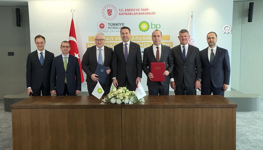 TPAO, bp ile petrol ve doğal gaz alanında stratejik işbirliğine yönelik mutabakat zaptı imzaladı