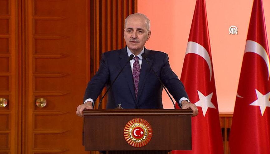 TBMM Başkanı Kurtulmuş: Anayasaya aykırı bir teşebbüs olarak kayıtlara düşmüştür