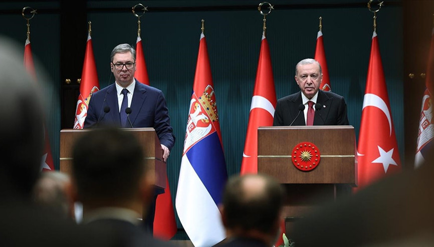 Son dakika... Cumhurbaşkanı Erdoğan: Sırbistanla ticaret hedefimiz 5 milyar dolar