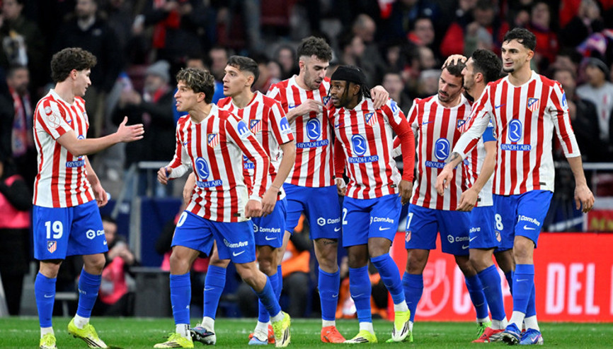 Atletico Madrid, Barcelonayı farklı devirdi