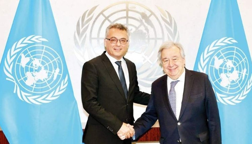 Erhürman Guterres’e Kıbrıs formülünü anlattı