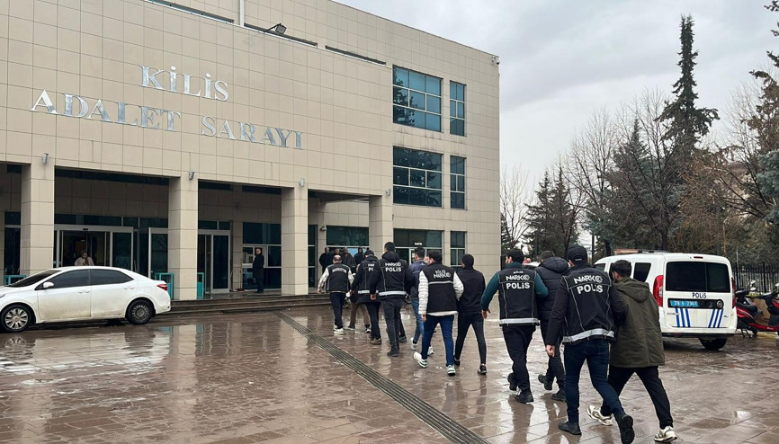 Kiliste uyuşturucu operasyonu; 7 tutuklama