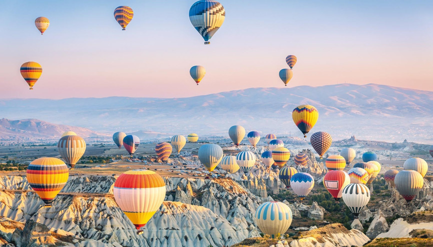 Geçen yıl Kapadokya’da 754 bin kişi balonla uçtu