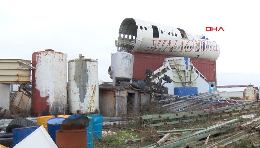 80 bin TLye alıp 7 parça halinde TIRlarla taşıdığı Boeing 747’yi 2,5 milyon TLden satışa çıkardı
