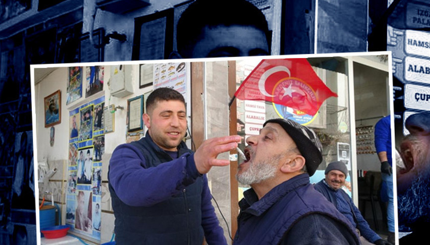 Kiliste satışa çıktı, bir vatandaş sevinçten çiğ çiğ yedi