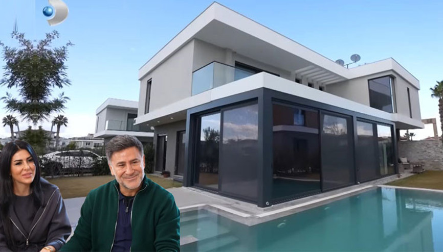 9 çocuk babası ünlü türkücü evinin kapılarını açtı