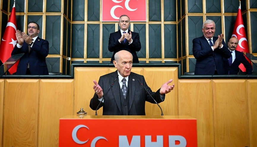 MHP lideri Bahçeliden sert tepki: Yemin töreninde olan siyasi eşkıyalık, haddinizi bilin