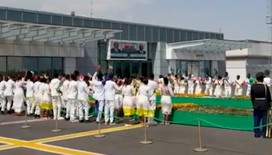 Cumhurbaşkanı Erdoğan Etiyopyada Cumhurbaşkanı Erdoğan Etiyopyada