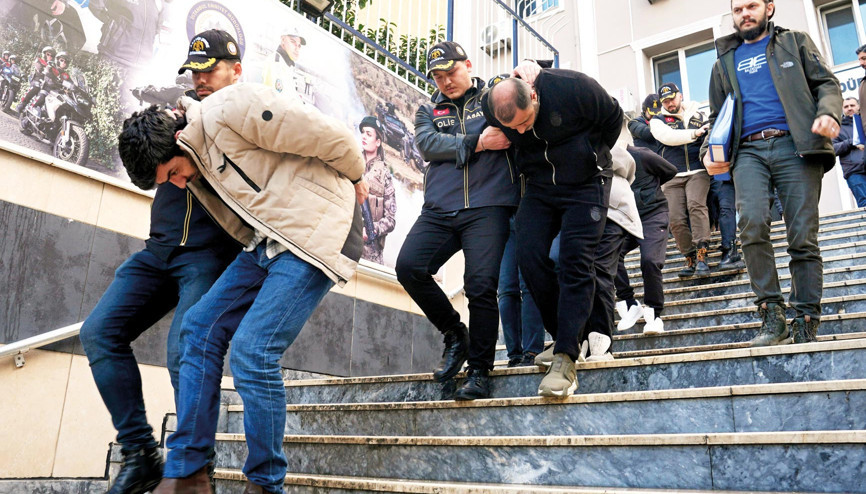 30 milyon dolarlık vurguna 9 tutuklama