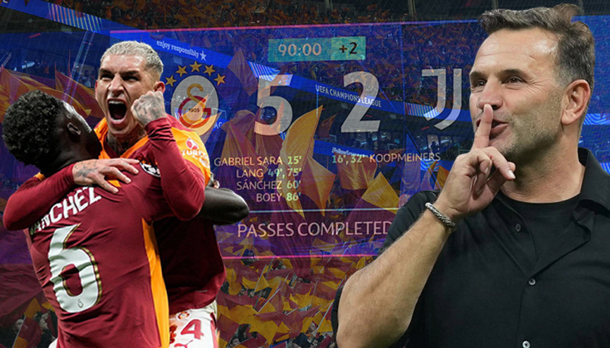 Galatasarayın tarihi Juventus zaferi sonrasında övgü yağdı: Galatasaray maçı rakibini ezerek kazandı Tarihe tanıklık ettik, Zoru, kolay gösterdiler