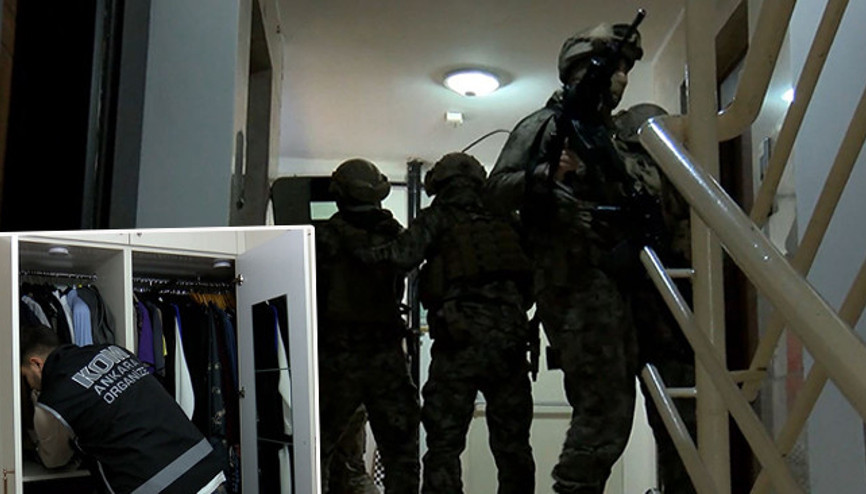 Ankara merkezli 5 ilde organize suç örgütüne operasyon: 37 gözaltı