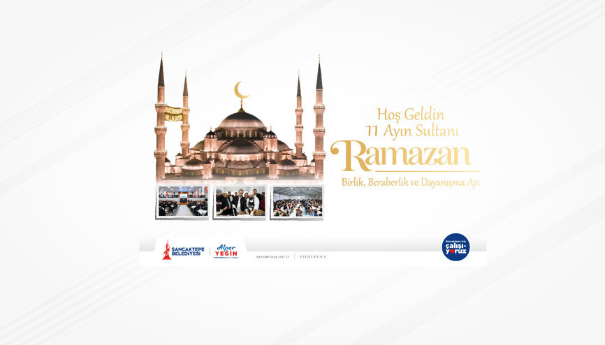 Sancaktepe Belediyesi’nden ramazan ayına özel etkinlikler
