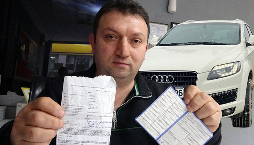 Galeriden lüks araç aldı, çevirmede gerçeği öğrenince hayatının şokunu yaşadı | Otomobile el konuldu Galeriden lüks araç aldı, çevirmede gerçeği öğrenince hayatının şokunu yaşadı | Otomobile el konuldu