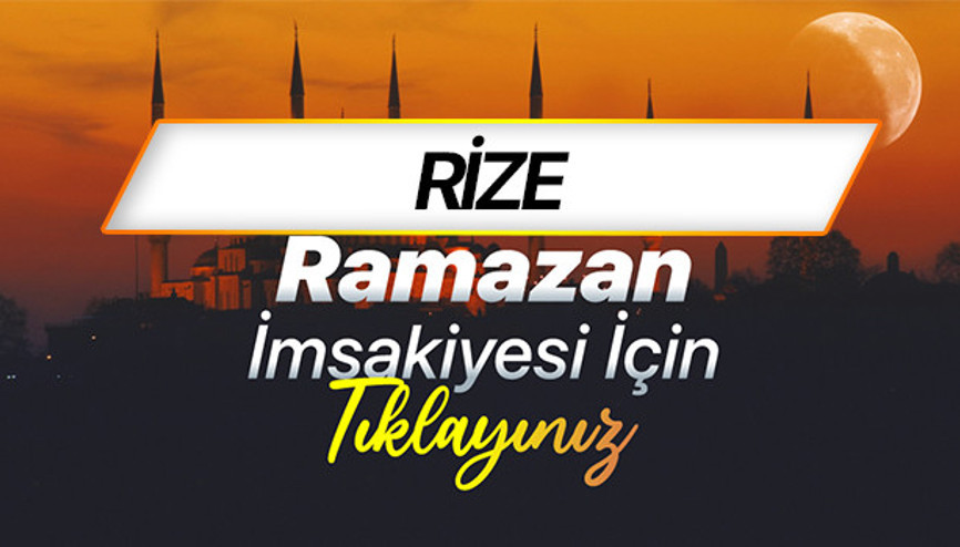 RİZE İFTAR SAATİ VE SAHUR VAKTİ - 2026 DİYANET RAMAZAN İMSAKİYESİ || Rize de sahur (imsak) ne zaman Diyanet 2026 Rize iftar vakti saatleri
