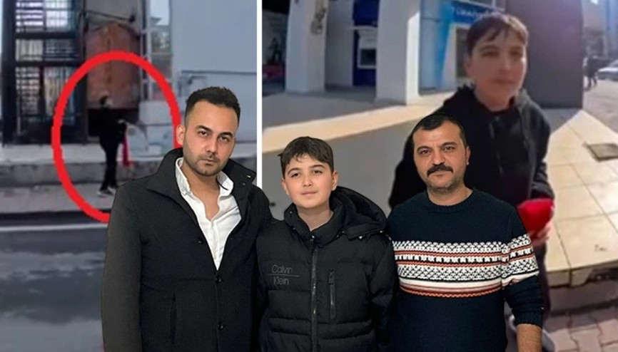Kaldırımda gördüğü bayrağı alıp öpen Berk: Yerde olmasına izin veremezdim
