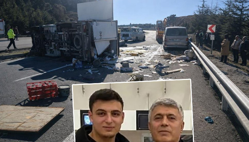 Denizlide feci kaza: Baba ve oğlu hayatını kaybetti