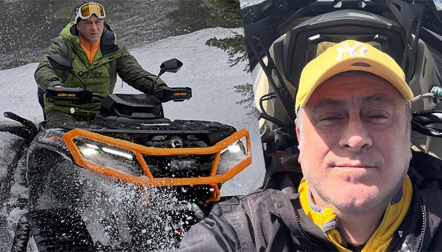 Off-road tutkusu engel tanımıyor... Ünlü oyuncu zorlu parkurlarda