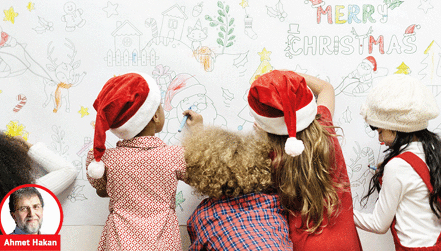 Adamların okullarında Noel nasıl kutlanıyor