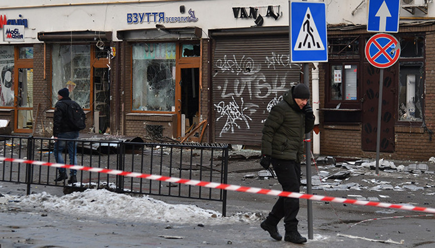 Ukraynada terör saldırısı: Lviv, peş peşe patlamalarla sarsıldı