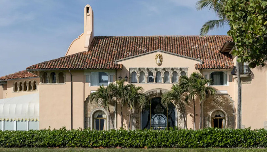 Trumpın konutunda 1 kişi vurularak öldürüldü