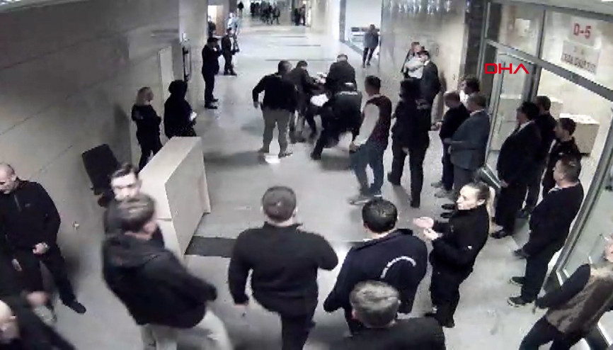 Kartal Adliyesinde savcı, kadın hakimi vurmuştu Yeni görüntüleri ortaya çıktı