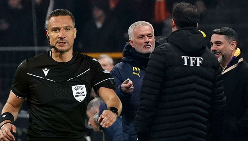 Mourinhonun Türkiyedeki sözleri gündem oldu: Real Madrid-Benfica rövanşını Slavko Vincic yönetecek