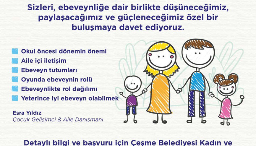 Çeşmede ebeveynler için atölye