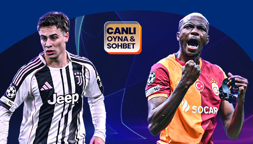 Galatasaray tur için Juventus karşısında Dev maçın heyecanı Misli’de