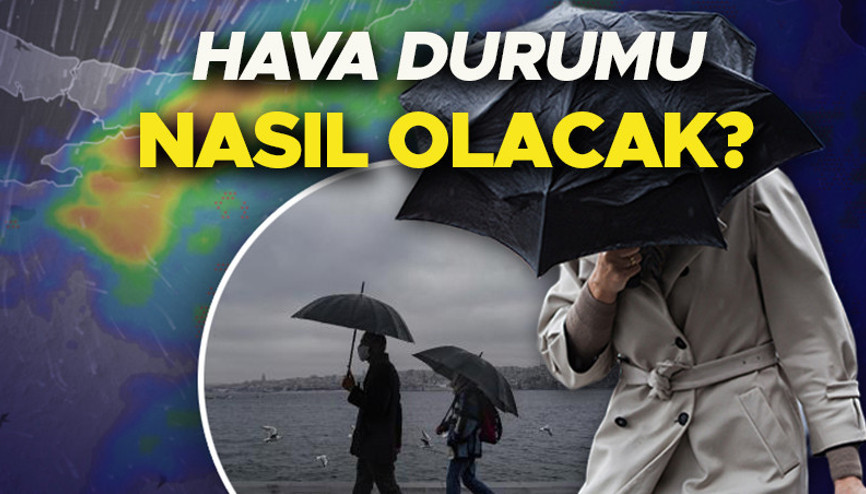 Bugün (27 Şubat Cuma) hava nasıl olacak, İstanbulda kar ya da yağmur var mı Meteorolojiden karla karışık yağmur ve sağanak uyarısı İşte il il hava durumu tahminleri