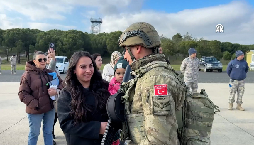 Almanyadaki Steadfast Dart 2026 Tatbikatından dönen askerler için Tekirdağda tören yapıldı