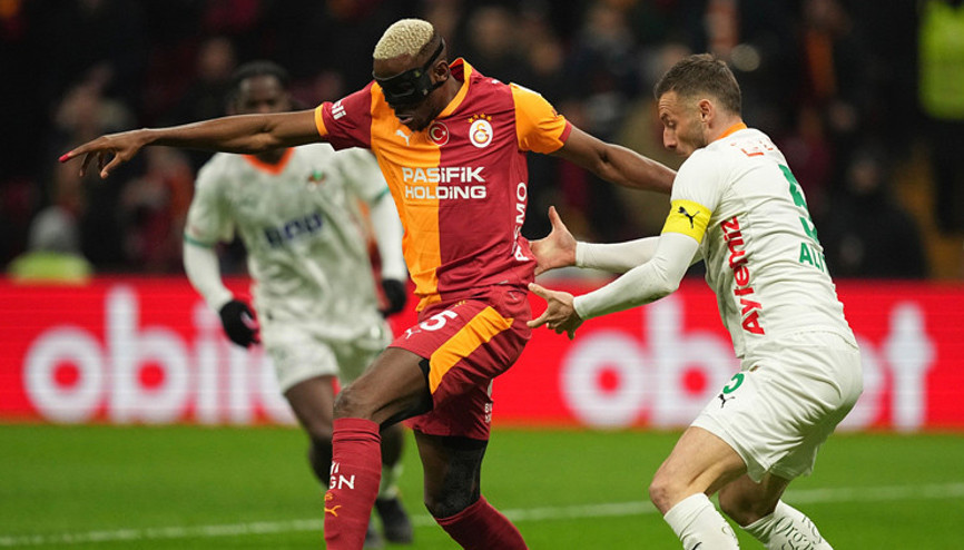 Galatasaray 3-1 Alanyaspor (Süper Lig maçı özeti)