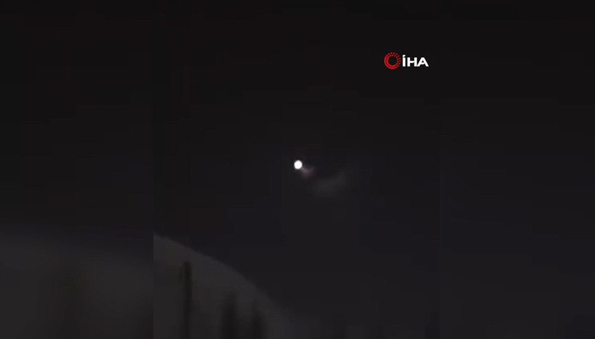 İrandan fırlatılan füzeler Yüksekova ve Şemdinli semalarında görüldü